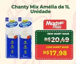 Mart Minas Chanty Mix Amélia de Unidade oferta