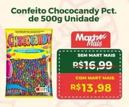 Mart Minas Confeito Chococandy Pct. de Unidade oferta