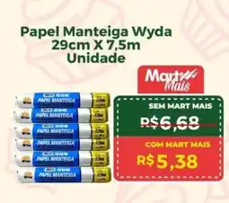 Mart Minas Papel Manteiga Wyda oferta
