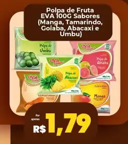 Vivendas Supermercados Polpa de Fruta EVA Sabores oferta