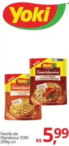 Supermercados Koch Farofa de Mandioca YOKI un. oferta