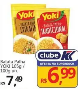 Supermercados Koch Batata Palha YOKI oferta