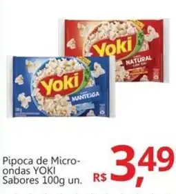 Supermercados Koch Pipoca de Micro- ondas YOKI Sabores un. oferta