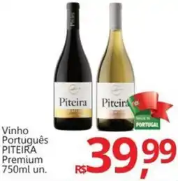 Supermercados Koch Vinho Português PITEIRA Premium un. oferta