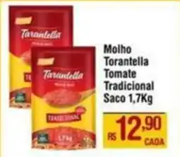 Max Atacadista Molho Torantella Tomate Tradicional Saco oferta