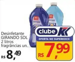 Supermercados Koch Desinfetante GIRANDO SOL fragrâncias un. oferta