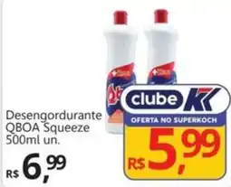 Supermercados Koch Desengordurante QBOA Squeeze un. oferta