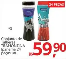 Conjunto de Talheres TRAMONTINA Ipanema 24 peças un.