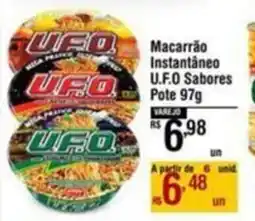 Max Atacadista Macarrão Instantâneo U.F.O Sabores oferta