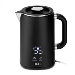 Benoit Chaleira Elétrica Philco PCH18B 1,8 Litros Painel Digital oferta