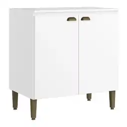 Benoit Balcão THB CM135 Moderna 80cm 2 Portas MDP Com Tampo oferta
