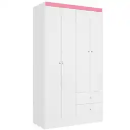 Benoit Guarda Roupa / Roupeiro THB 5819 Astro 4 Portas 2 Gavetas 182x102x47cm oferta