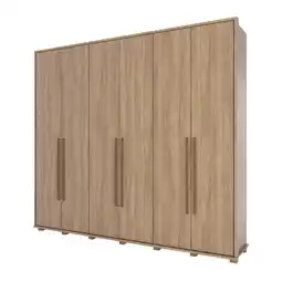 Benoit Guarda Roupa / Roupeiro Henn D278 6 Portas 3 Gavetas 230x242x46cm oferta