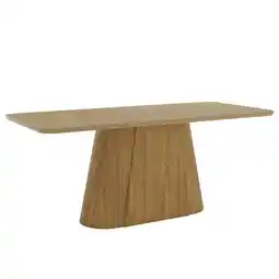 Benoit Mesa de Jantar Henn SC122-128 Com Tampo de Vidro 8 Lugares 80x200x100cm oferta
