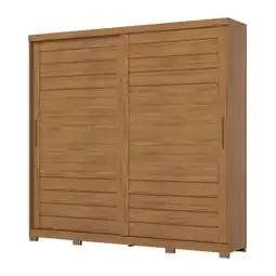 Benoit Guarda Roupa / Roupeiro Henn D337 2 Portas 6 Gavetas 240x250x52cm oferta