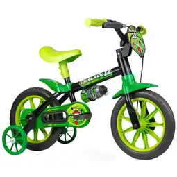 Benoit Bicicleta Infantil Nathor Aro 12 Black12 Suporte Garrafa oferta