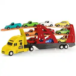 Benoit Cegonheira Homeplay Frota Forte 2066 com 10 Carrinhos oferta