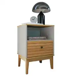 Benoit Mesa de Cabeceira MovelBento MB 1041 Riscado 65x45x38,5cm oferta
