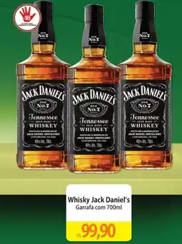 Atacadão Whisky Jack Daniel's Garrafa oferta