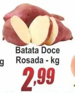 Serrano Supermercado Batata Doce Rosada 1kg oferta