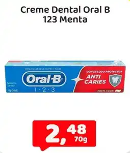 Creme Dental Oral B 123 Menta