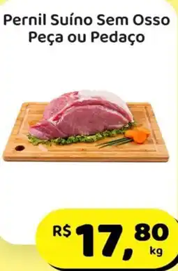 Mineirão Atacarejo Pernil Suíno Sem Osso Peça ou Pedaço oferta