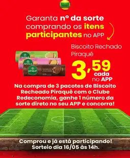 Rede Economia Biscoito Rechado Piraquê oferta