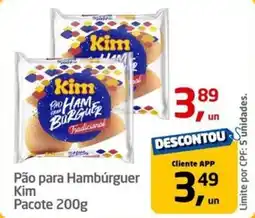 Tenda Atacado Pão para Hambúrguer Kim Pacote oferta