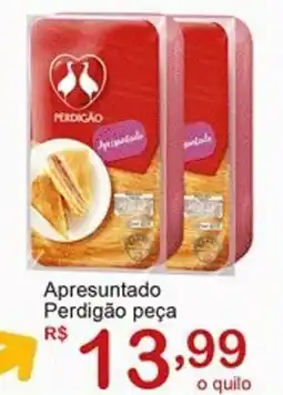 Giga Atacado Apresuntado Perdigão peça oferta