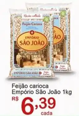 Giga Atacado Feijão carioca Empório São João oferta