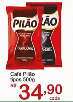 Giga Atacado Café Pilão tipos oferta