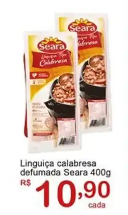 Giga Atacado Linguiça calabresa defumada Seara oferta