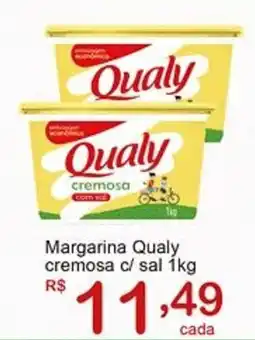 Giga Atacado Margarina Qualy cremosa c/ sal oferta