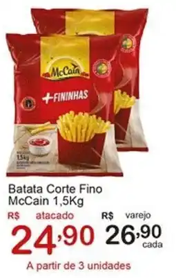 Giga Atacado Batata Corte Fino McCain oferta