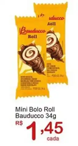 Giga Atacado Mini Bolo Roll Bauducco oferta
