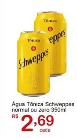 Água Tônica Schweppes normal ou zero