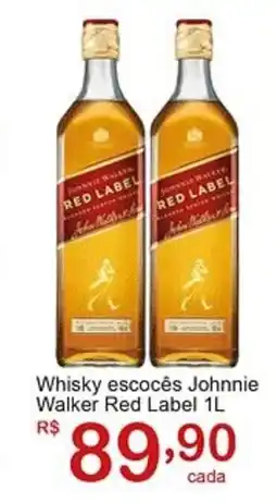 Giga Atacado Whisky escocês Johnnie Walker Red Label oferta