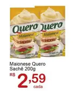 Giga Atacado Maionese Quero Sachê oferta