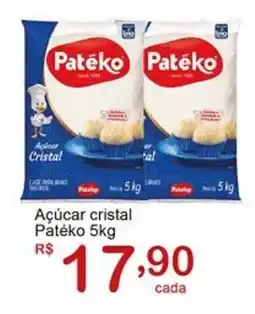 Giga Atacado Açúcar cristal Patéko oferta