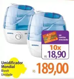 Atacadão Umidificador Mondial Bivolt Unidade oferta