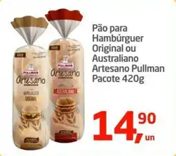 Tenda Atacado Pão para Hambúrguer Original ou Australiano Artesano Pullman Pacote oferta
