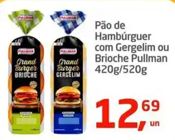 Tenda Atacado Pão de Hambúrguer com Gergelim ou Brioche Pullman oferta