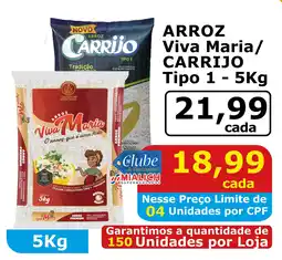 Mialich Supermercados ARROZ Viva Maria/ CARRIJO TIPO 1- oferta
