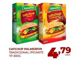 Fort Atacadista Catchup palmeiron tradicional/picante oferta