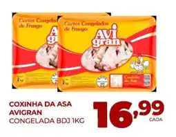 Coxinha da asa avigran congelada bdj