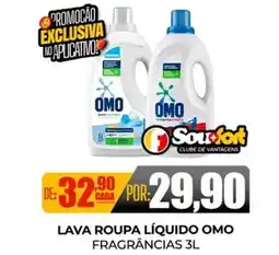 Fort Atacadista Lava roupa líquido omo fragrâncias oferta