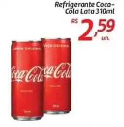 Comper Refrigerante Coca- Cola Lata oferta