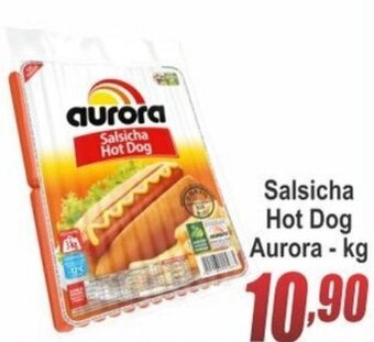 Serrano Supermercado Salsicha Hot Dog Aurora 1kg oferta