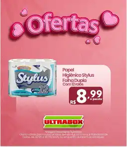 Ultrabox Papel Higiênico Stylus Folha Dupla oferta