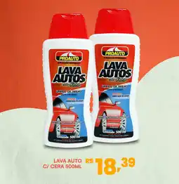 Lava auto c/ cera